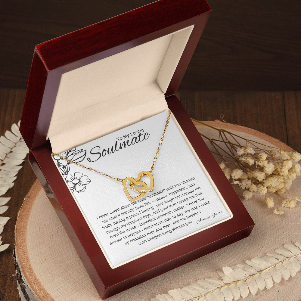 To My Loving Soulmate Necklace โ Answer to Prayers