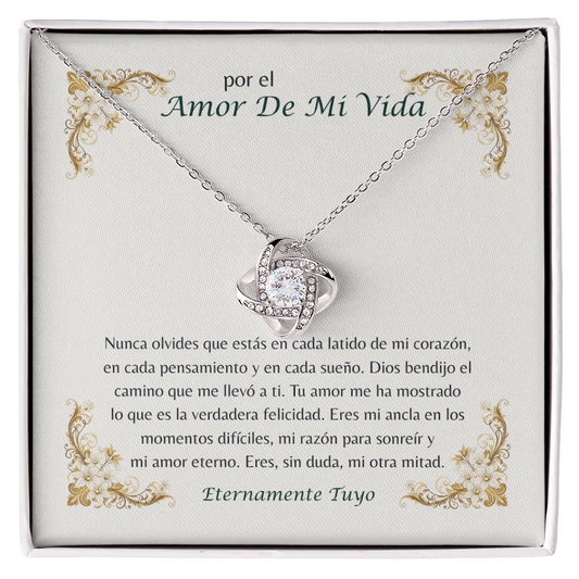 Romántica mensaje de amor Por el Amor de Mi Vida.