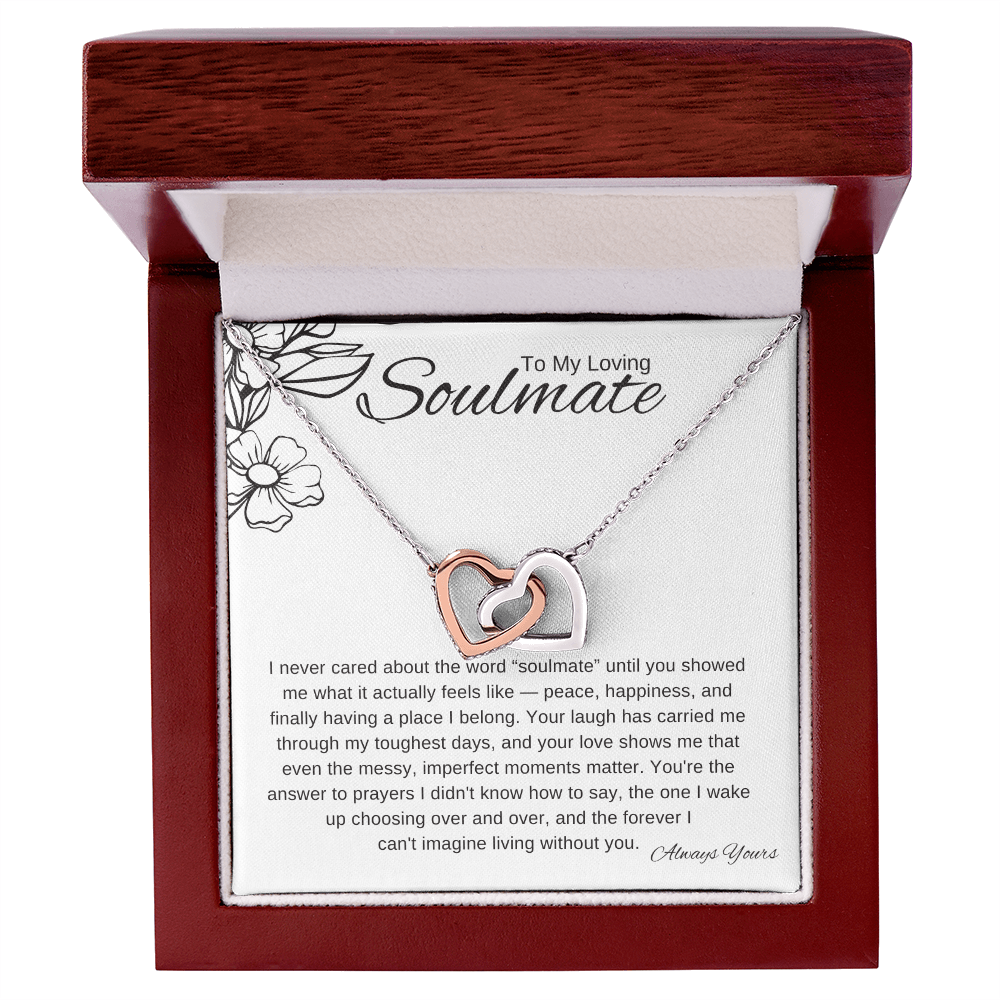 To My Loving Soulmate Necklace – Answer to Prayers