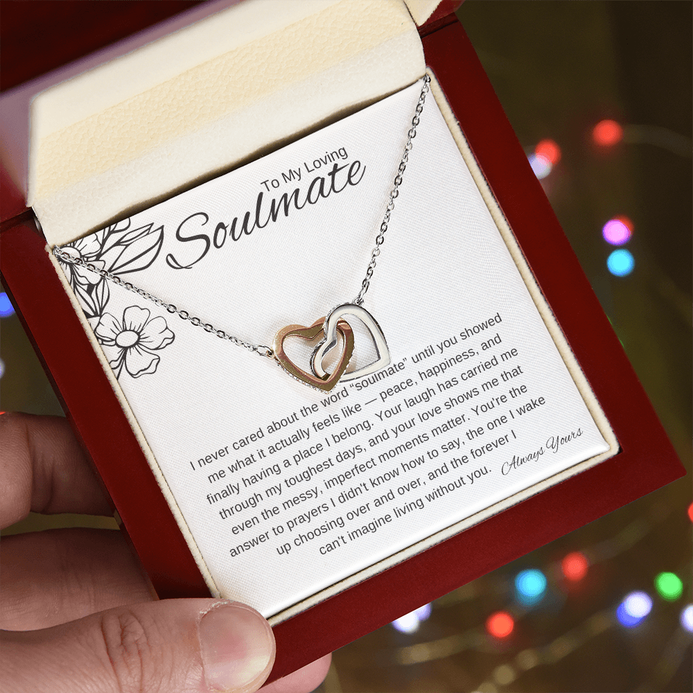 To My Loving Soulmate Necklace – Answer to Prayers